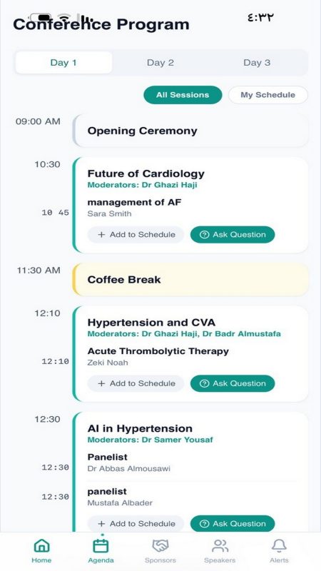 IqHS Conference Screenshot 2